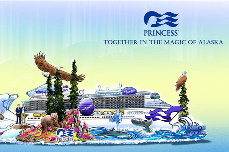 star princess float 2026 rose parade
