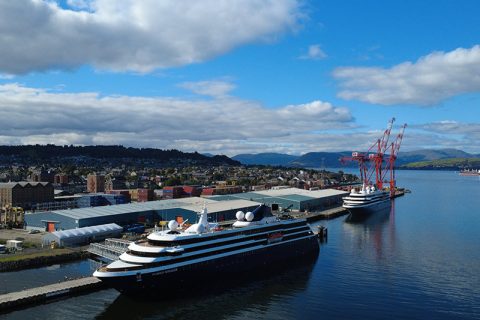 Greenock hosts two ships from Mystic