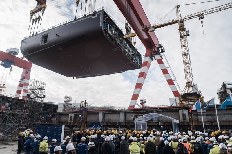 Construction Starts for Orient Express Olympian at Chantiers