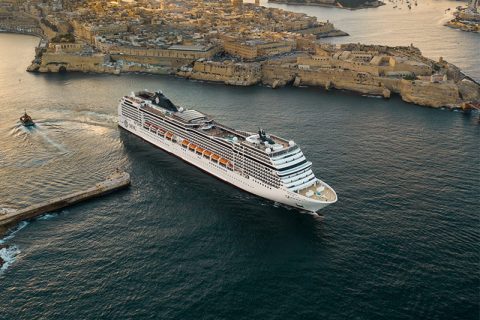 MSC Magnifica out of drydock