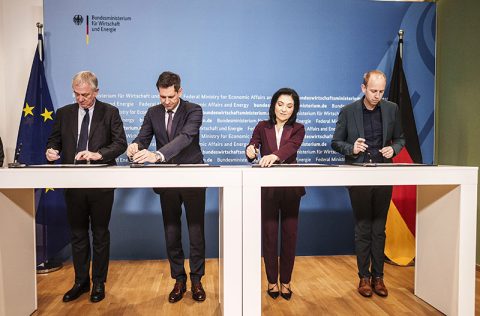 Signing the deal