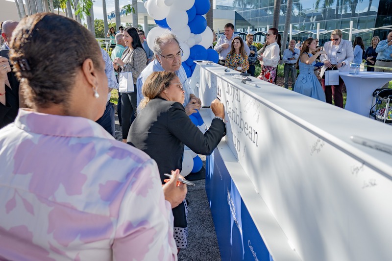Royal Caribbean Celebrates Milestone in New Headquarters Project