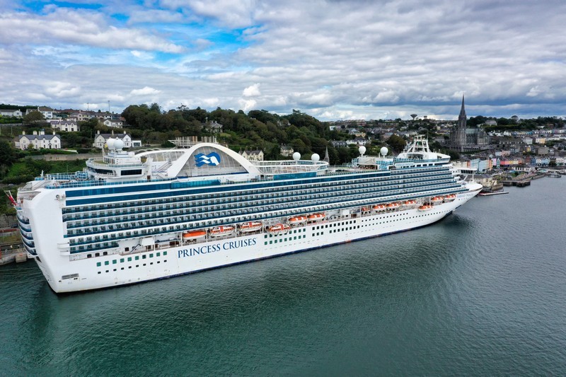 Emerald Princess at Cobh