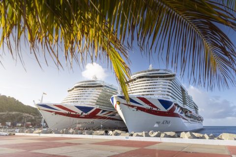 Ariva and Iona in St. Maarten