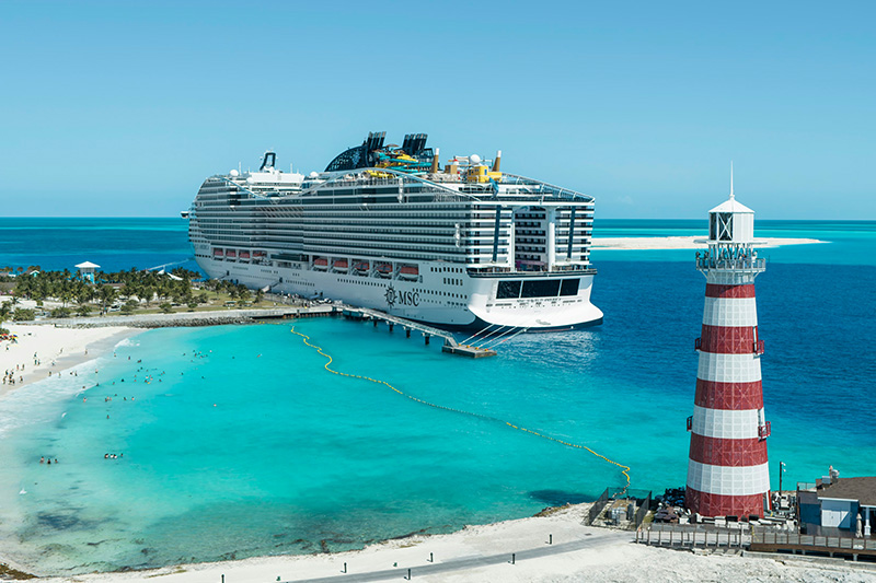 msc ship ocean cay