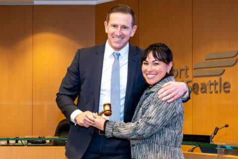port of seattle new commission leadership 2026