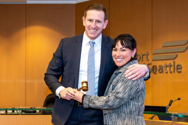 port of seattle new commission leadership 2026