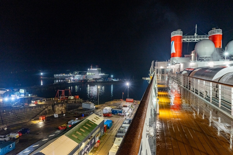 Bolette Enters Drydock in the United Kingdom - Cruise Industry News