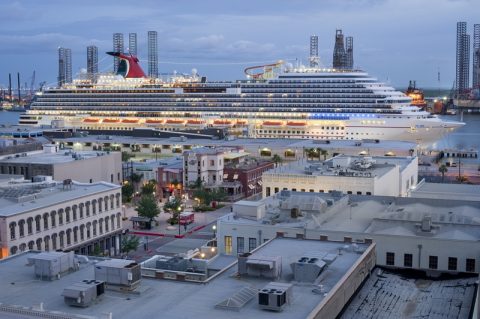 Carnival Breeze in Galveston