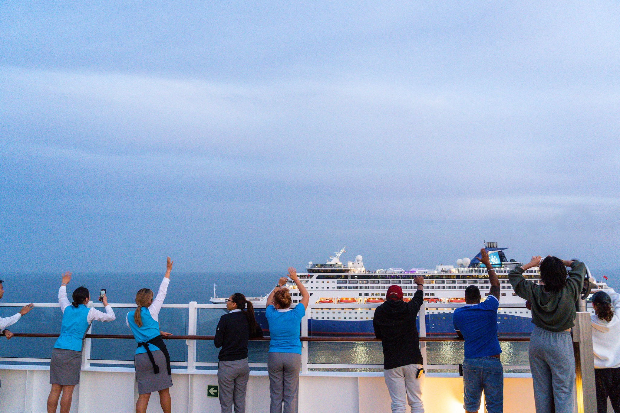 Celestyal Ships Meet in Arabian Gulf