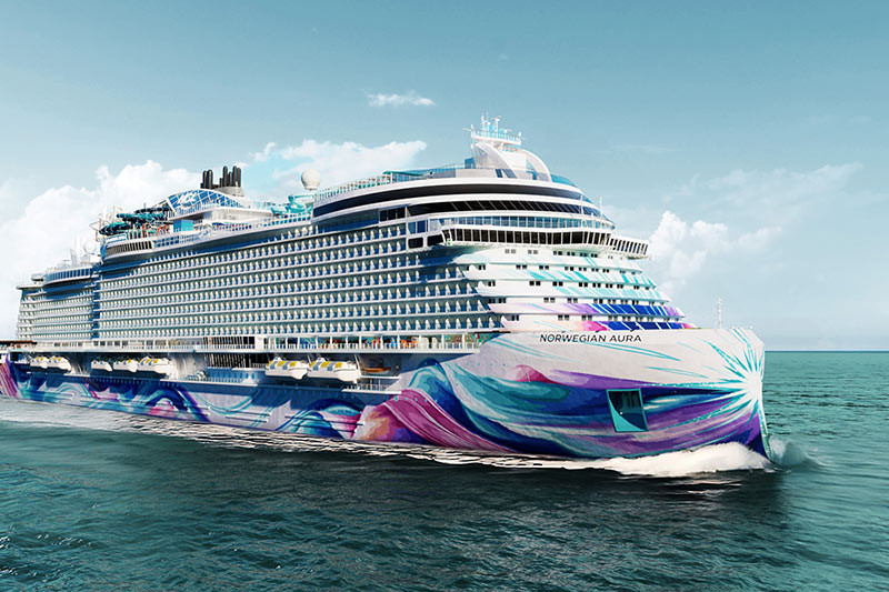 Norwegian Aura Unveiled, Sailing June 2027 From Miami