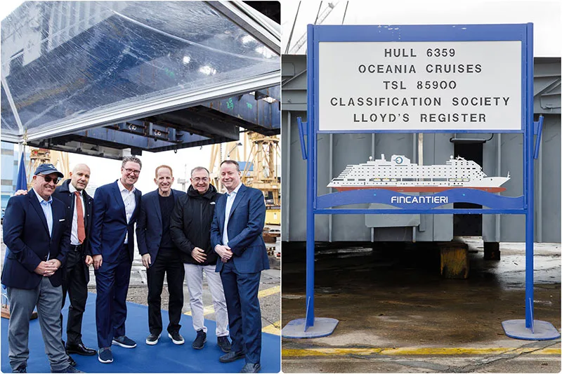 Posa della chiglia della Sonata