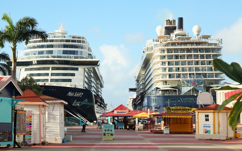 TUI Cruises Ships Meet in the Caribbean