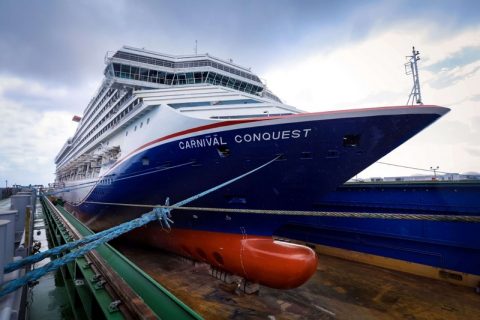 Conquest in Drydock