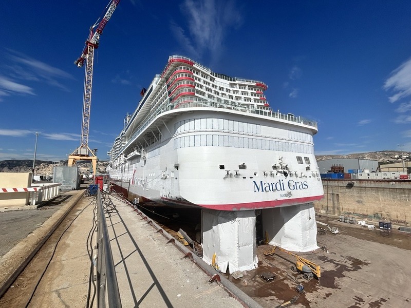 Mardi Gras in Drydock