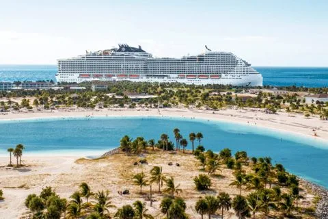 World America in Ocean Cay