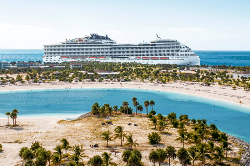 World America in Ocean Cay