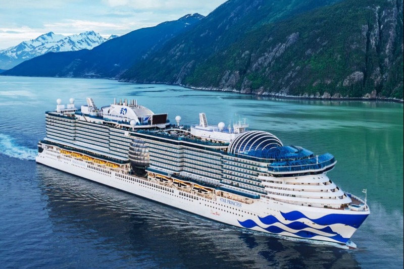Star Princess in Alaska