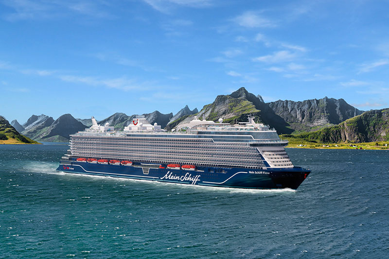 Mein Schiff Flow Heading to Northern Europe Instead of Middle East ...