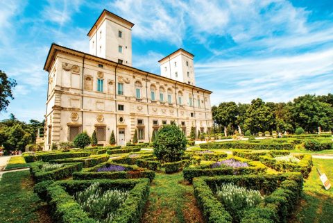 villa borghese gardens