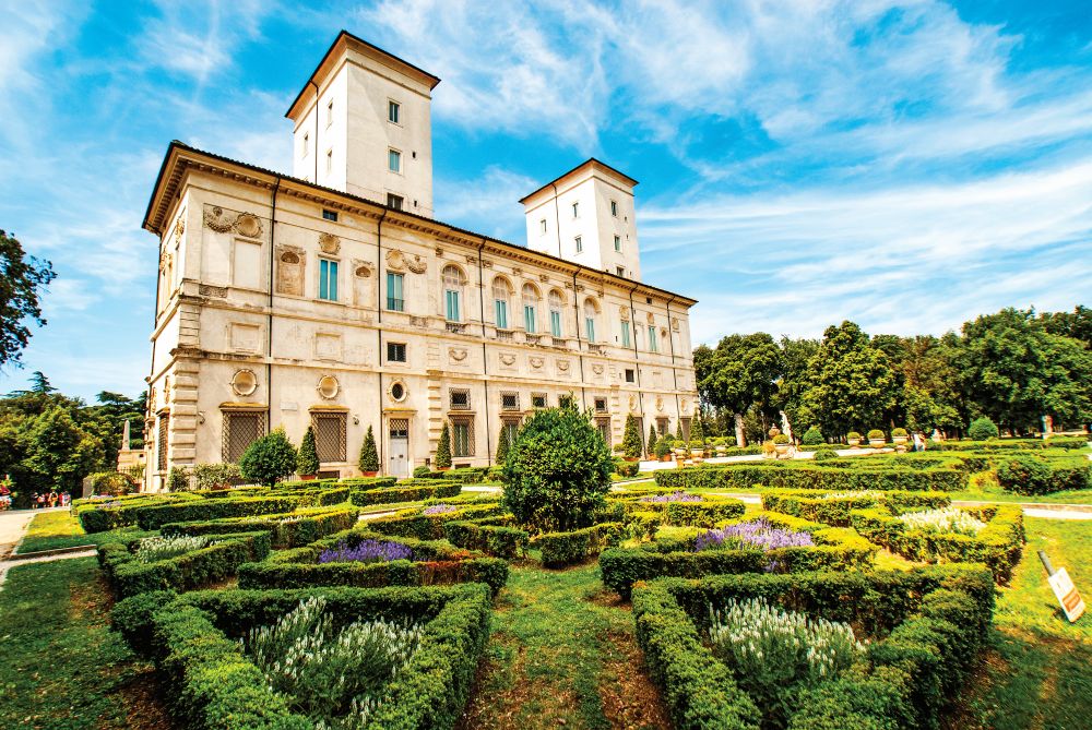 villa borghese gardens