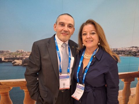 Arthur Grima and Michelle Buttigieg