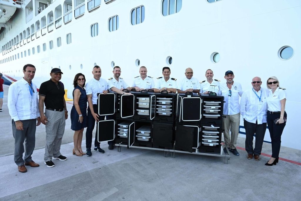 Carnival first LatAm meal donation