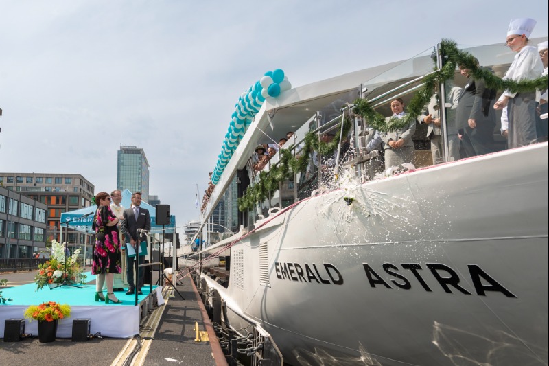 Emerald Astra christening