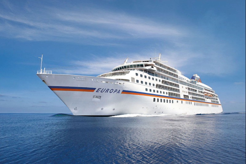 Europa at sea