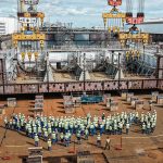 Keel Laid for Royal's Seventh Oasis Class Vacation