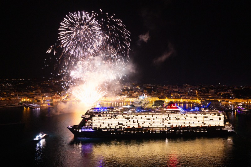 Mein Schiff Flow christening