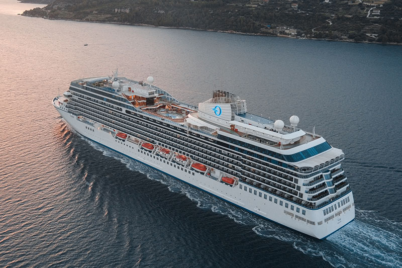 Oceania Vista Ship in Croatia