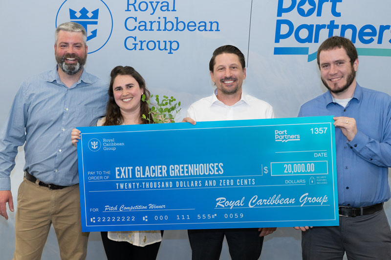 RCG Pitch Exit Glacier Greenhouses Award