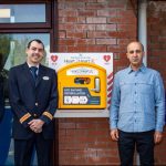 Rosyth defibrillator unveiling