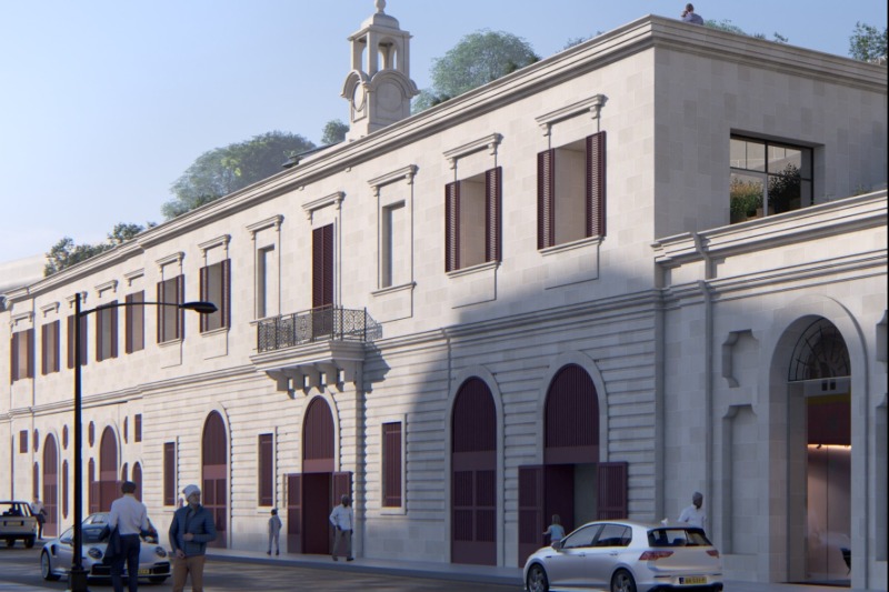 Valletta Port boutique hotel rendering