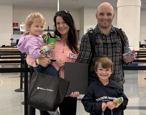 The Fullerton family from Kentucky