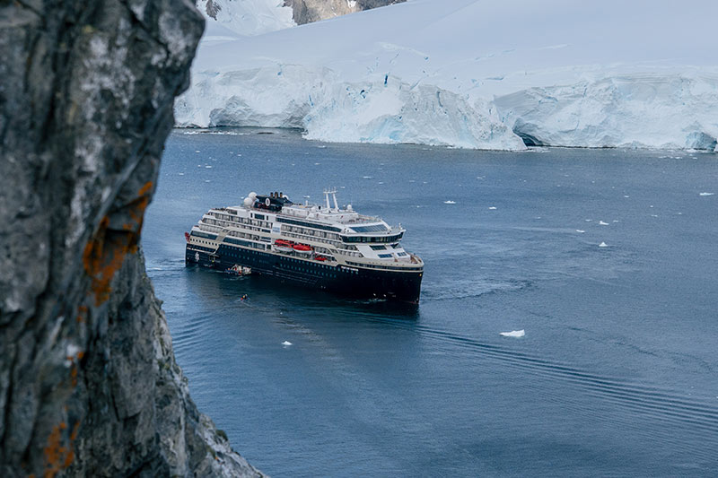 HX ship in Antarctica