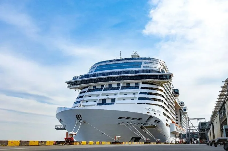 MSC Bellissima in Shanghai