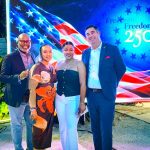 Carnival team in Nassau celebrating America’s 250