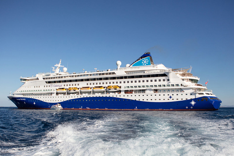 Celestyal Discovery at Sea