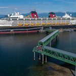 Disney ship at Icy Strait Point