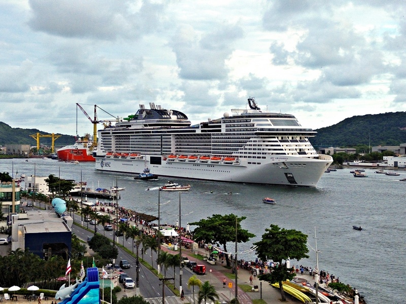 MSC Ship in Brazil