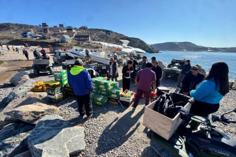 Seabourn food donation