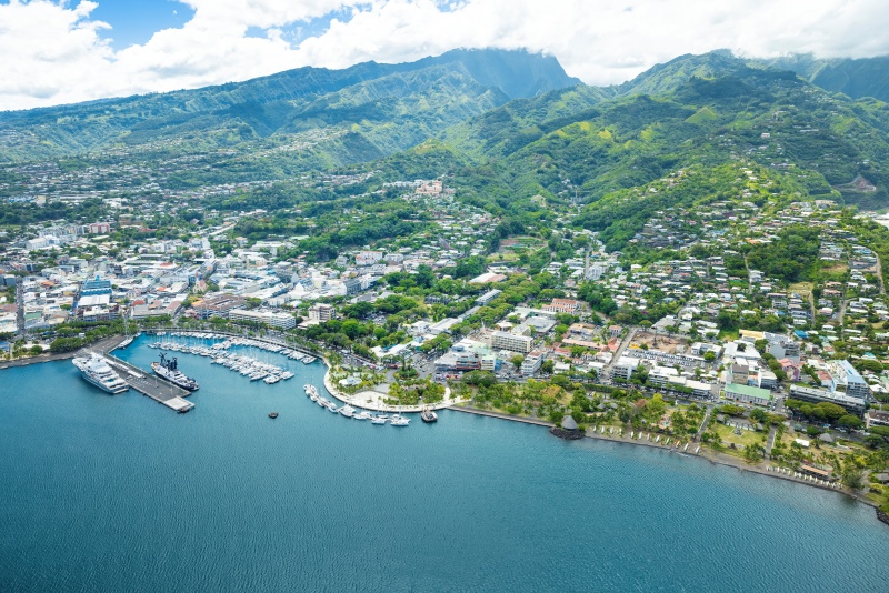Tahiti port