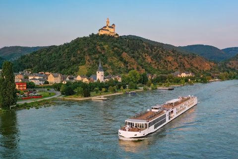 Viking longship in Braubach
