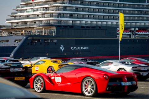 Zadar Cruise Port Ferrari Cavalcade