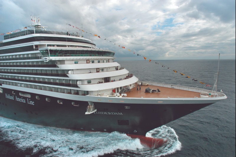 Zuiderdam at sea