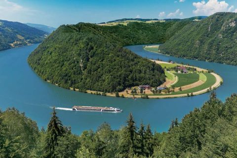 Cruising on the danube