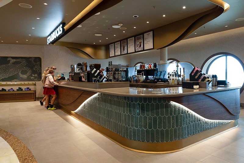 Liberty Seas Starbucks Bar