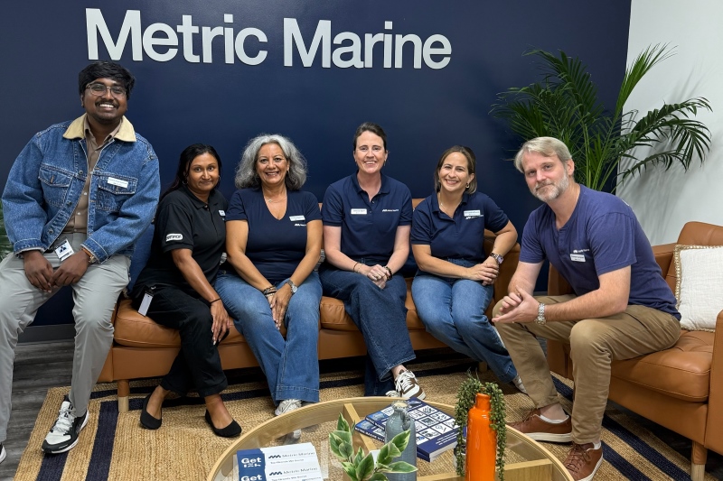Metric Marine team
